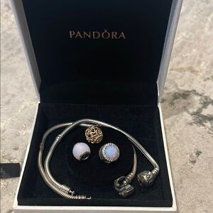 Pandora Silver Charm Bracelet